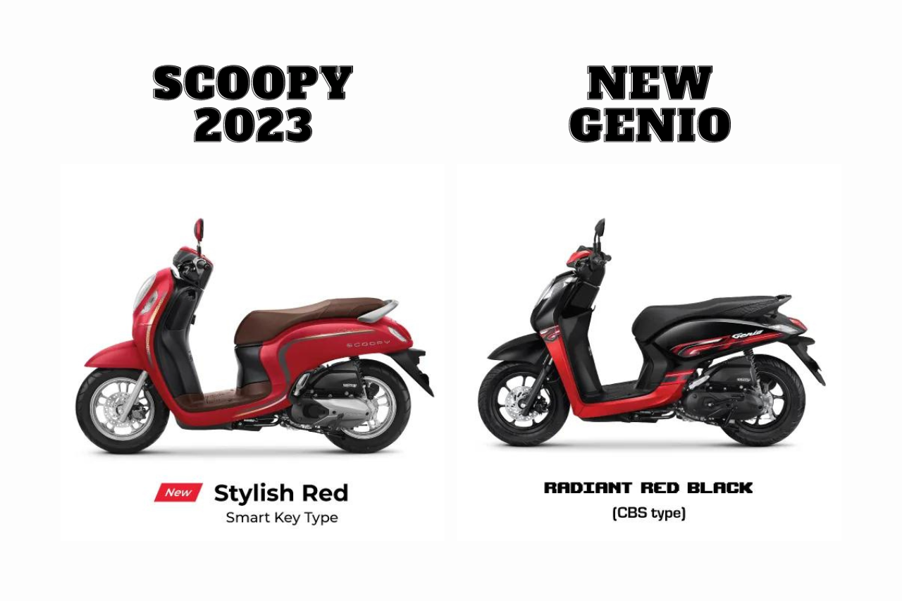 Fitur Canggih Motor Honda Seperti Pada Scoopy 2023 & New Genio!