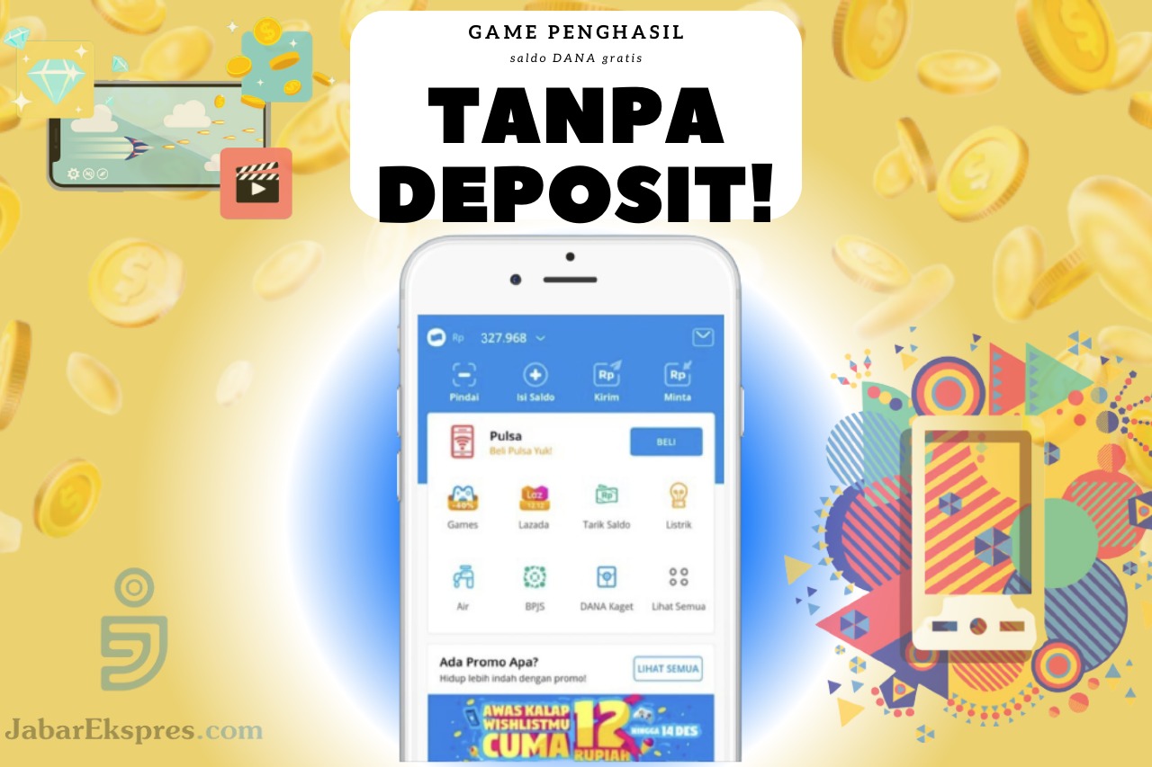 Tanpa Deposit! Inilah Game Terbaru Penghasil Saldo DANA Gratis, Rp300 Ribu Bisa Langsung Cair