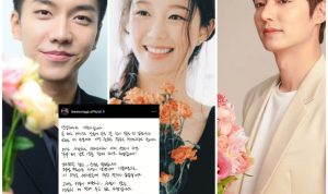 Lee Seung Gi mengumumkan pernikahannya