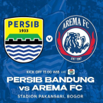 LINK LIVE Streaming Liga 1 Persib Bandung Vs Arema FC Hari Ini
