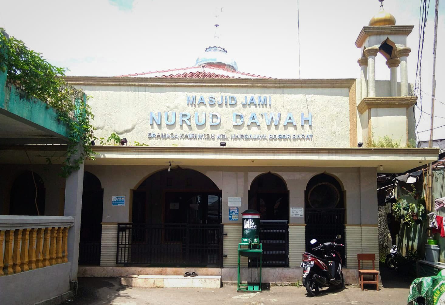 Salah satu masjid tertua di Kelurahan Margajaya, Kecamatan Bogor Barat, Kota Bogor peninggalan zaman Belanda. (Yudha Prananda / Jabar Ekspres)