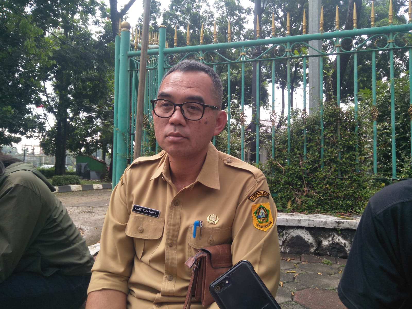 Kepala DPKK Kabupaten Bogor Ajat Rochmat Jatnika. (Sandika Fadilah/Jabarekspres.com)