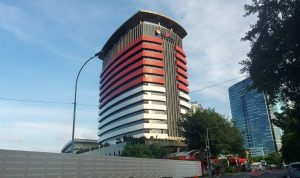 Ilustrasi - Gedung Merah Putih KPK di Setiabudi, Jakarta Selatan. ANTARA/Fianda Sjofjan Rassat