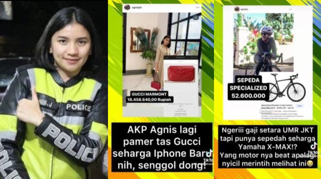 Polisi Pamer Kemewahan di Sosmed.