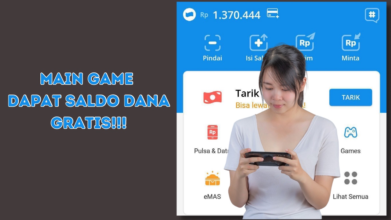 BARU! Game Penghasil Saldo DANA Gratis Rp300 Ribu Tiap Hari