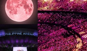 Bulan Berwarna Pink Menyambut BLACKPINK BORN PINK WORLD TOUR di Philippine Arena