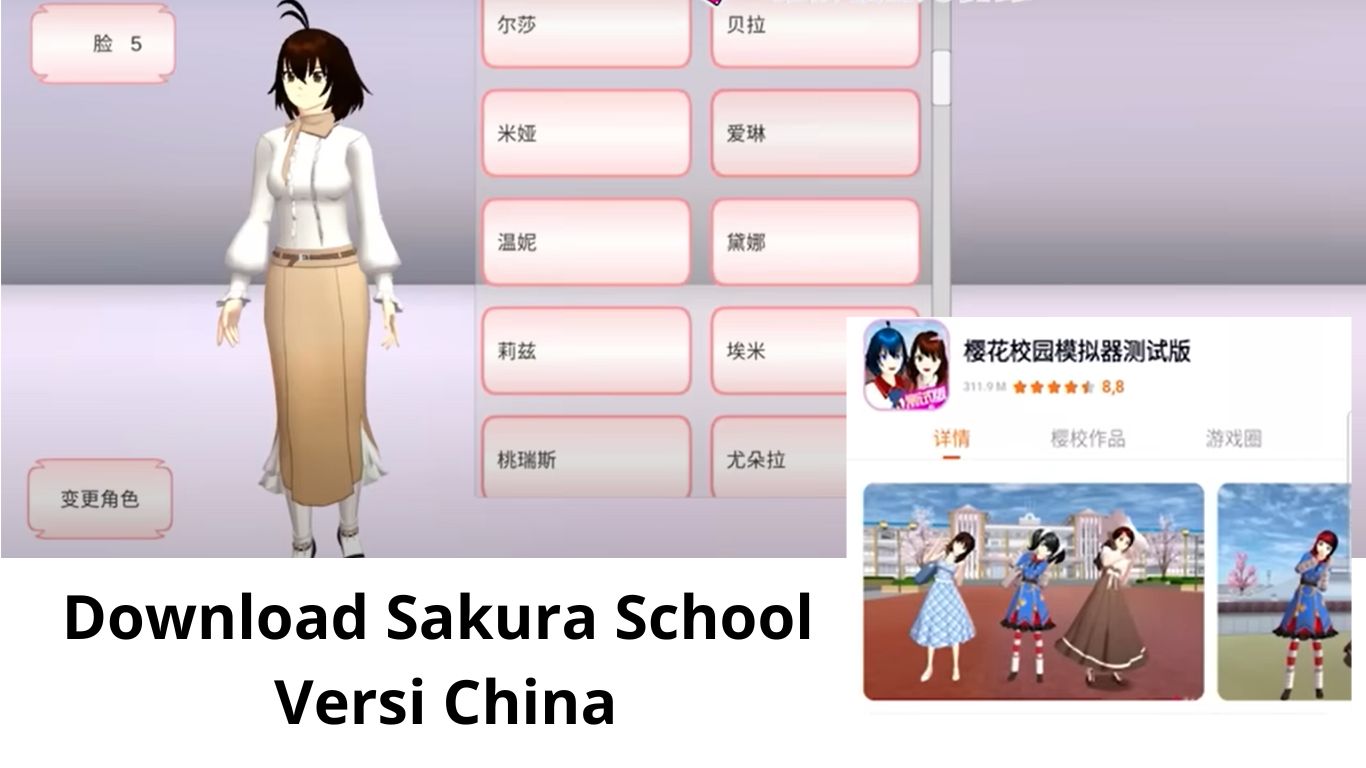 Download Sakura School Versi China