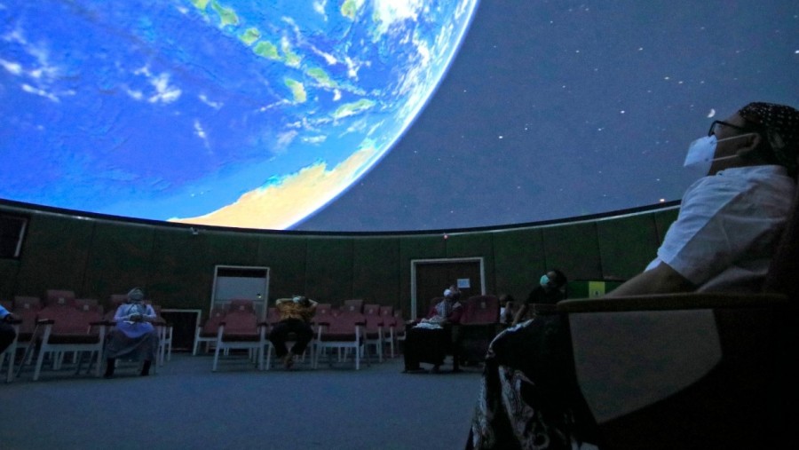 Gedung Planetarium UIN Walisongo, 123 titik lokasi pemantauan hilal 1 Ramadhan 1444 H. Kemenag.go.id.