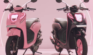 Honda Genio Modif Black and Pink/ Tangkap Layar Instagram @welovehonda_id