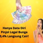 Hanya Data Diri Pinjol Legal Bunga 0,4% Langsung Cair!