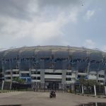 GBLA, menjadi satu dari kedua stadion di Kota Bandung. Yang di tunjuk oleh FIFA, sebagai fasilitas latihan para peserta Piala Dunia U-20 2023 / Sadam Husen Soleh Ramdhan