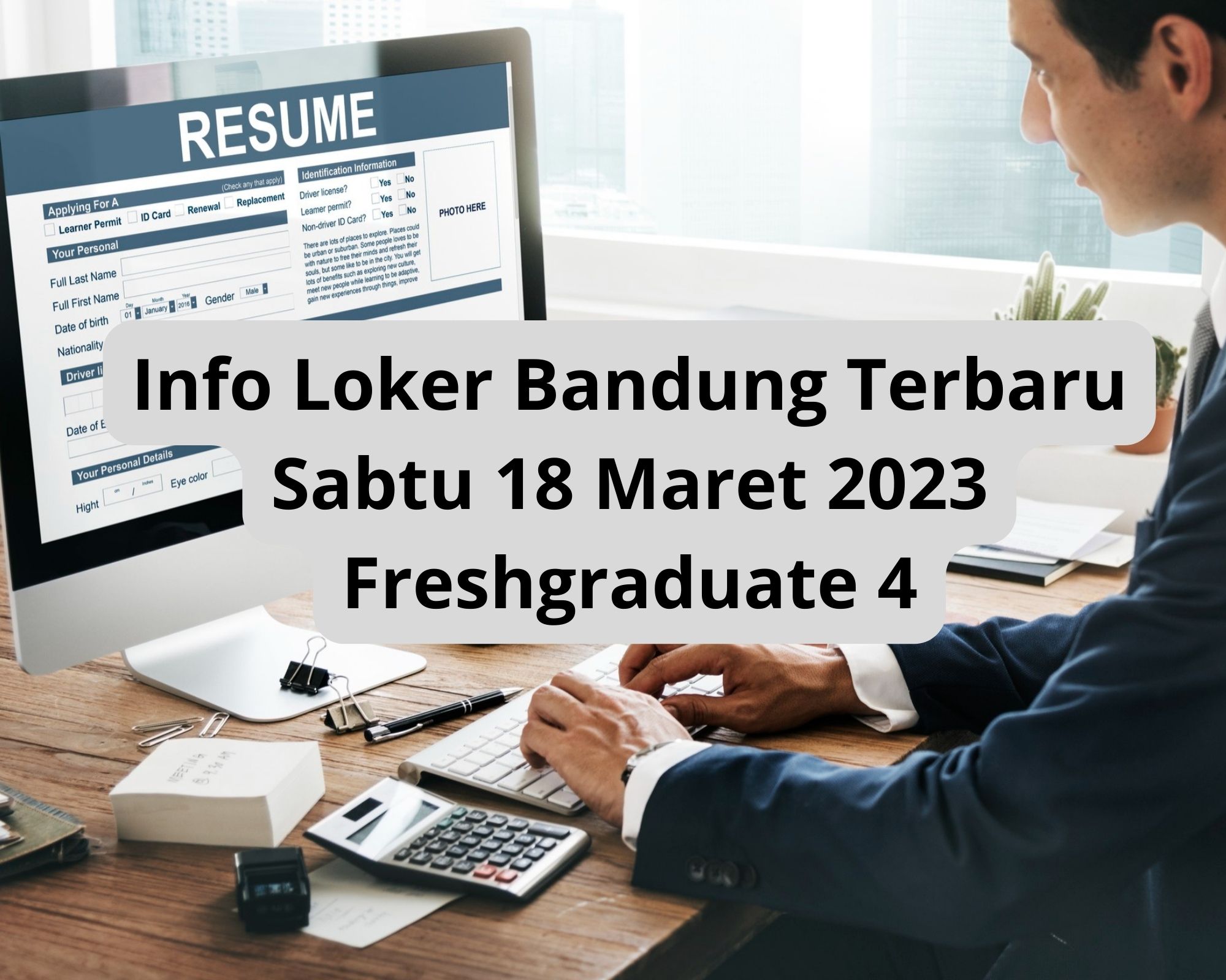 Info Loker Bandung Terbaru Sabtu 18 Maret 2023 Freshgraduate 4