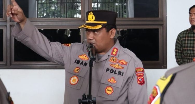 Kapolres Bogor AKBP Iman Imannudin menghimbau kepada warga Kota Bogor untuk tidak melakukan kegiatan Saur On The Road.