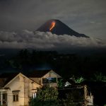 Mount Merapi Erupted on Saturday, Causing Ash Rain Covers Nearby Villages