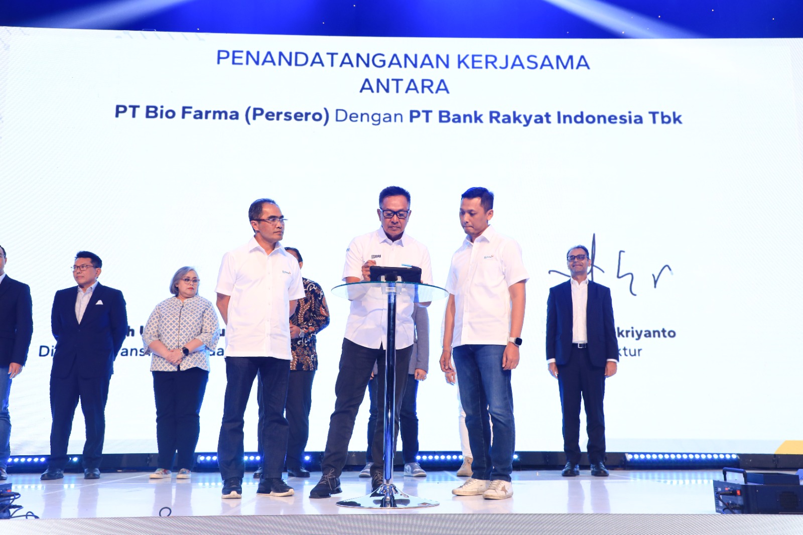 PT Bank Rakyat Indonesia (Persero) Tbk atau BRI menjalin kolaborasi dengan BUMN lainnya untuk meningkatkan sinergitas. 