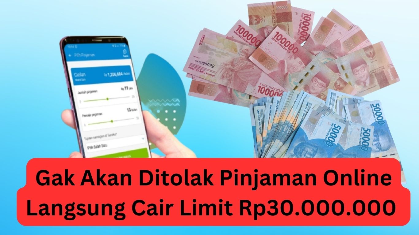 MODAL KTP YAKIN ACC! Pinjaman Online Langsung Cair Rp30.000.000 1 Menit Cair, Bunga Rendah Lho