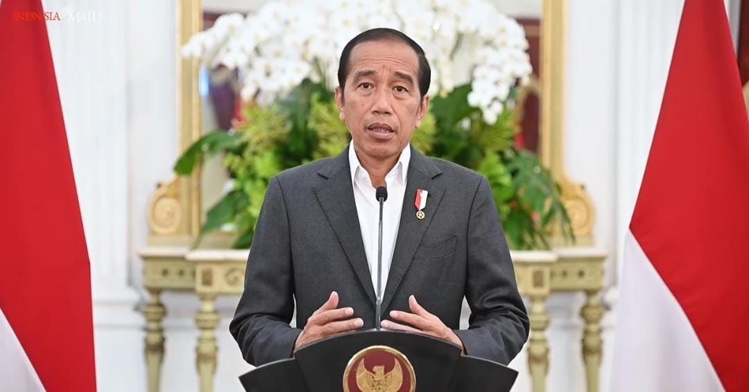 Presiden Jokowi memastikan bahwa kehadiran Israel di Piala Dunia U20 yang digelar FIFA tidak mempengaruhi dukungan Indonesia pada Palestina. Tangkap layar YouTube/Sekretariat Presiden.
