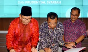 Prudential Syariah berkolaborasi dengan UIN Imam Bonjol Padang dengan memberikan pengetahuan tentang asurasi jiwa syariah.