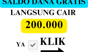 Klaim Rp200.000 Saldo DANA Gratis Langsung Cair, Tanpa KTP
