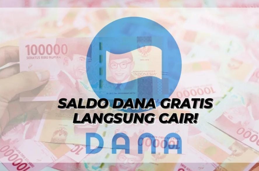 Saldo DANA gratis langsung cair cukup dengan login 2 menit pada aplikasi game ini dan berkesempatan memenangkan hingga Rp1 juta.