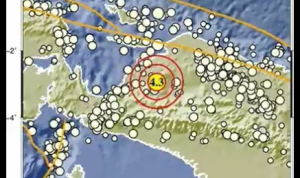 Info Gempa Terkini M 4,3 di Papua Hari Ini 26 Maret 2023
