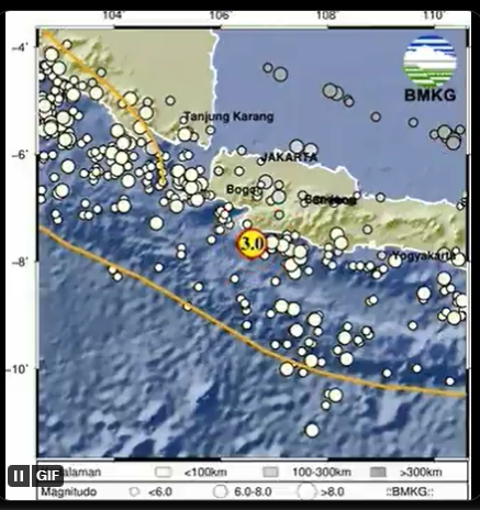 Info Gempa Terkini M 3,0 di Jawa Barat Hari Ini 29 Maret 2023