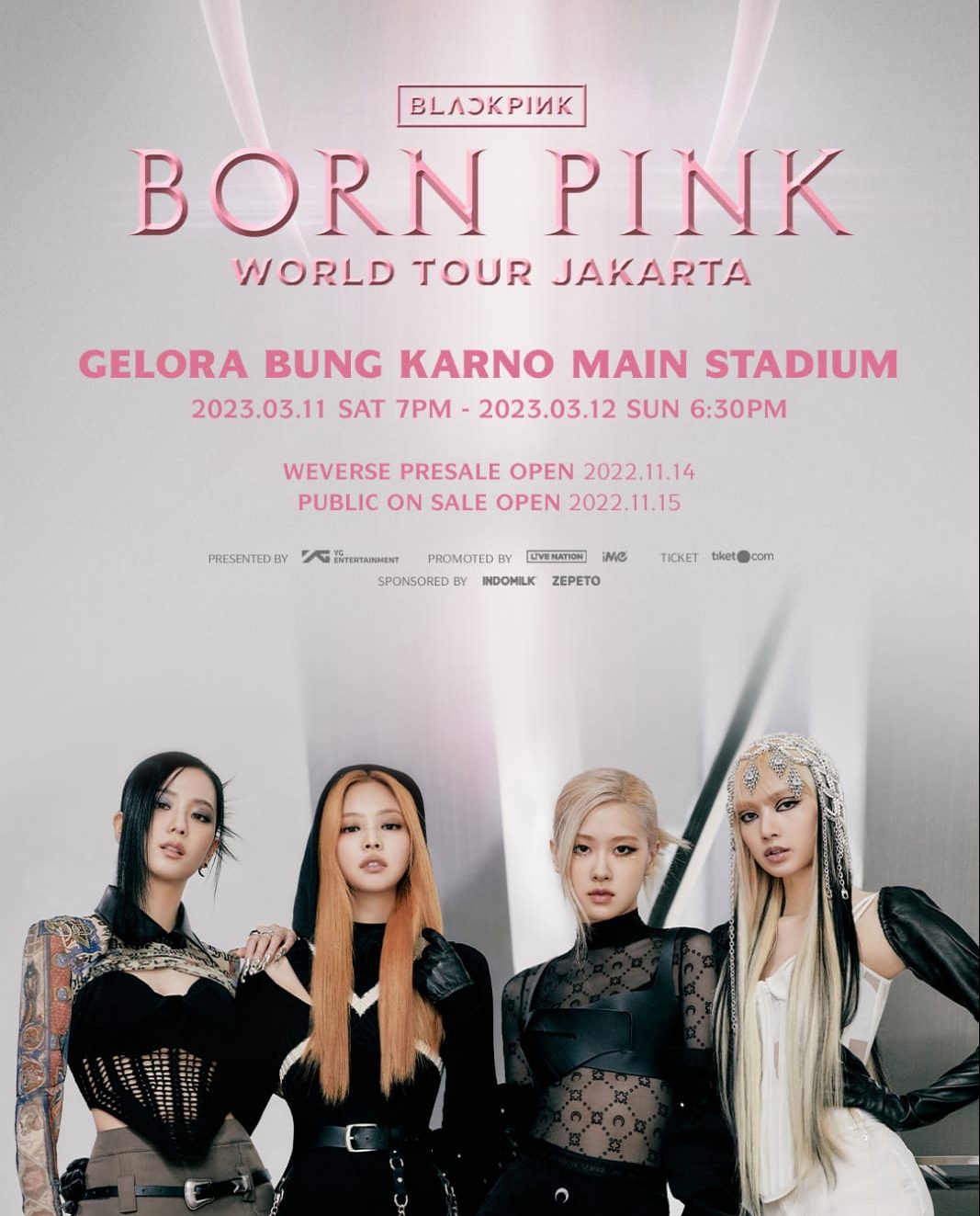 Tempat Penukaran Tiket Konser BLACKPINK 'BORN PINK' in Jakarta 2023 Hari Ini!