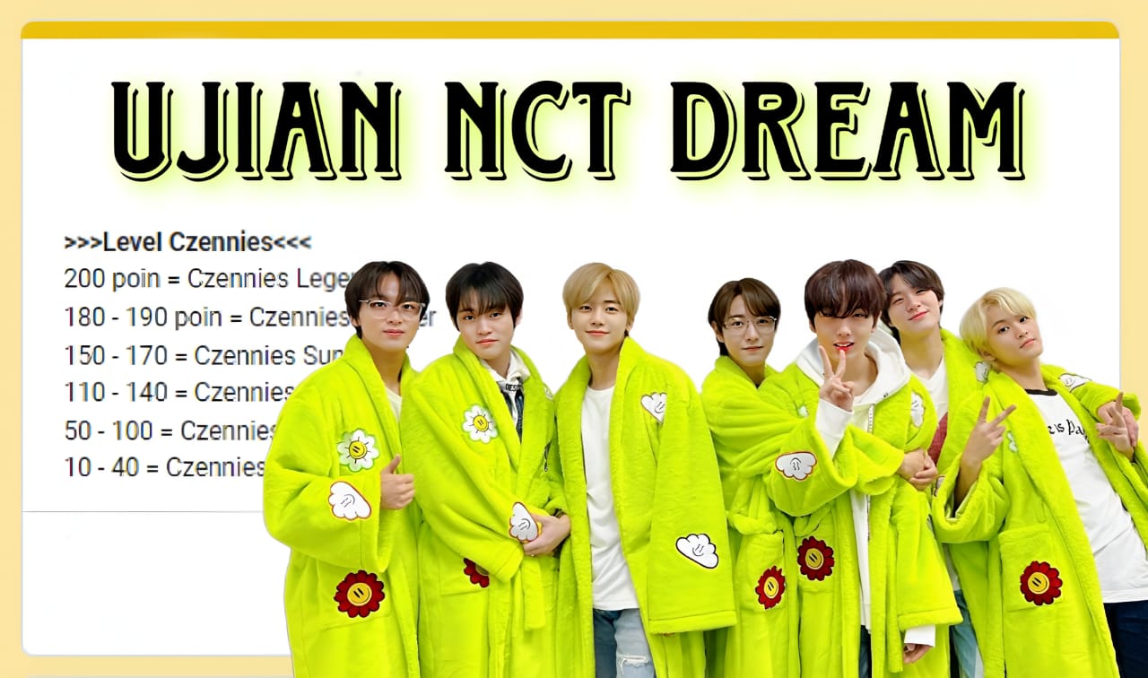 Tangkapan Layar Link Tes Ujian NCT Dream