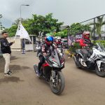 DAM Gelar Nonton Bareng WSBK Mandalika dengan Komunitas Honda di Karawang