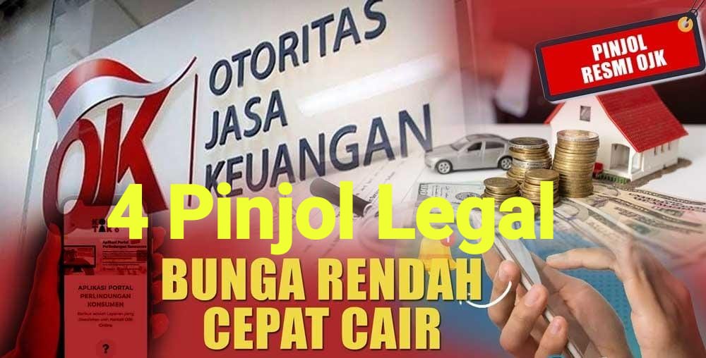 4 Pinjol Legal 2023 Limit 10 -50 Juta Rupiah, Bunga Rendah Tenor Hingga 1 Tahun