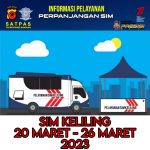 Jadwal SIM Keliling Kota Bandung 20 Maret – 26 Maret 2023 