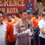 Kapolresta Bogor Kota, Kombes Pol Bismo Teguh Prakoso saat menggelar konferensi pers di Mapolresta Bogor Kota, Selasa (28/3). (Yudha Prananda / Jabar Ekspres)