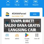 Saldo DANA gratis langsung cair tanpa ribet bisa didapatkan melalui berbagai aplikasi yang diklaim terjamin membayar.