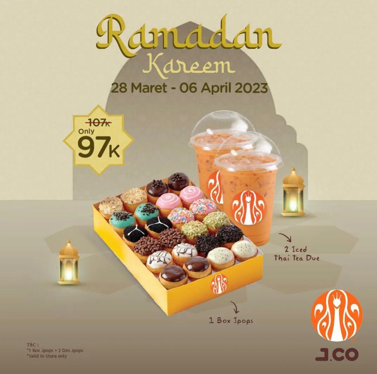 Jangan Lewatkan Promo JCO Spesial Ramadhan, Hanya 97K!