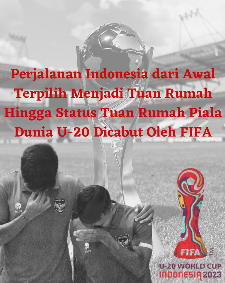 Piala Dunia U-20 di Indonesia resmi dibatalkan