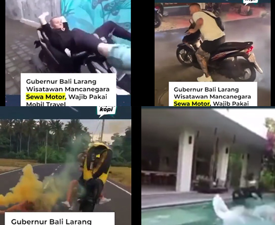 Various Bad Behavior of 'Stupid White Ass' Tourists in Bali are Troubling Local Residents