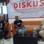 Diskusi politik Di Balik Putusan PN Jakarta Pusat yang digagas oleh Perkumpulan Indonesia Muda (PIM), Sabtu (4/3).