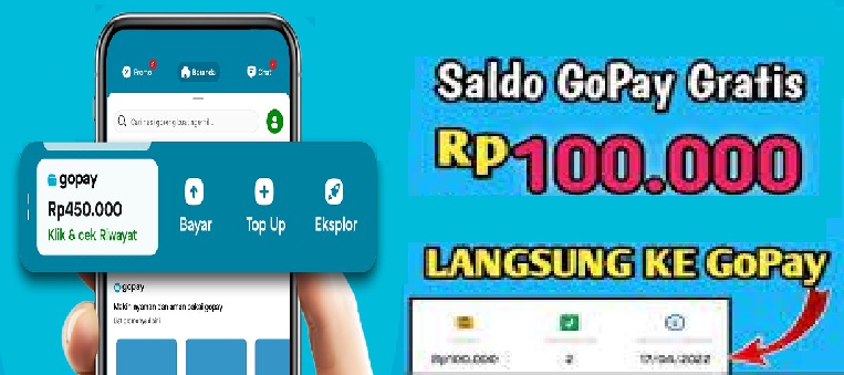 Saldo Gopay Gratis