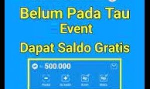 event saldo dana gratis