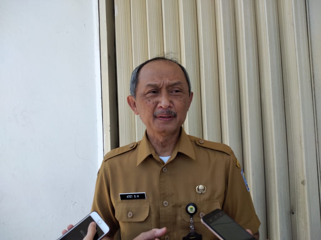 Kepala Dinas Koperasi UMKM Kota Bandung Atet Dedi Handiman. (HENDRIK MUCHLISON/JABAR EKSPRES)
