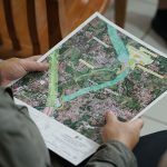 Peta perencanaan proyek lanjutan Tol BORR Seksi IIIB, Tanah Sareal, Kota Bogor. (Yudha Prananda / Jabar Ekspres)