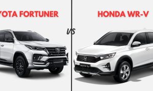 Toyota Fortuner 2023 vs Honda WRV 2023, Siapa yang Paling Tangguh?