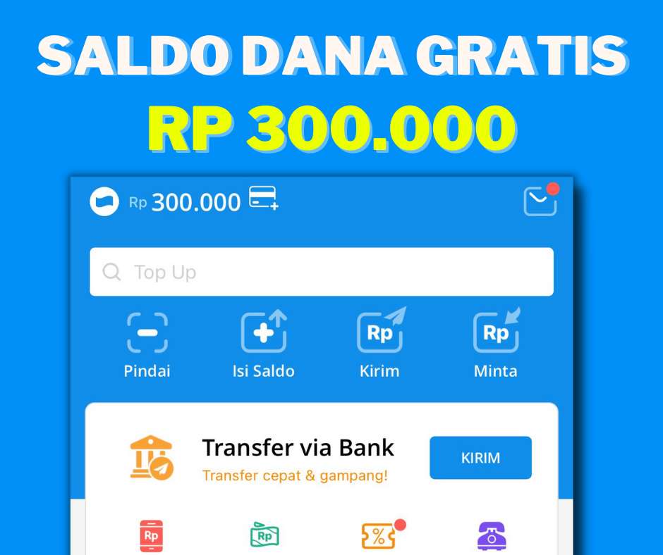 Ada Saldo DANA Gratis dari Aplikasi Penghasil Uang