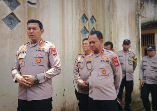 Kapolresta Bogor Kota, Kombes Pol Bismo Teguh Prakoso memastikan dua orang pelaku pembacokan di Simpang Pomad Kota Bogor sudah diamankan. (Yudha Prananda / Jabar Ekspres)