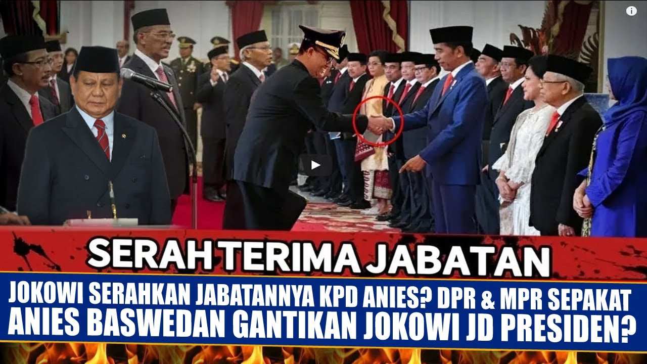 CEK FAKTA: Jokowi Serahkan Jabatan Kepada Anies?
