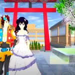 Sakura Simulator Versi China dengan banyak kostum baru.