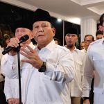 Ketua Umum Partai Gerindra, Prabowo Subianto membeberkan kriteria Calon Wakil Presiden (Cawapres) yang sesuai dengannya. -Intan Afrida Rafni-