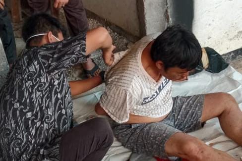 Bikin Geger Warga KBB, Pria Tanpa Identitas Ditemukan dalam Kondisi Tangan dan Kaki Terikat / Foto Istimewa