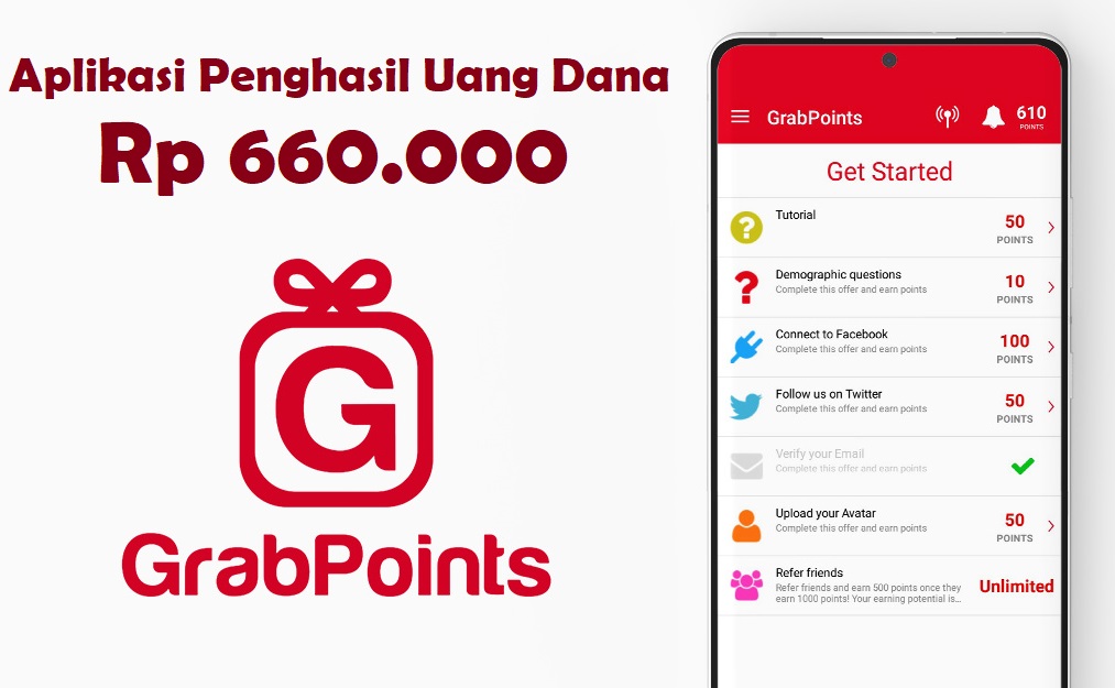 Aplikasi penghasil uang dana terbukti membayar Rp 660.000.