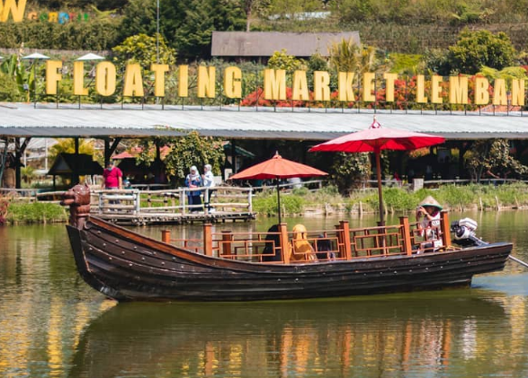 Wisata Floating Market Lembang/ Tangkap Layar Instagram @floating.market.lembang